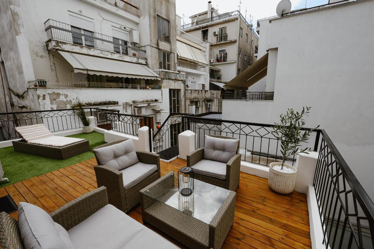 Lb Luxury Apartments Vólosz Kültér fotó